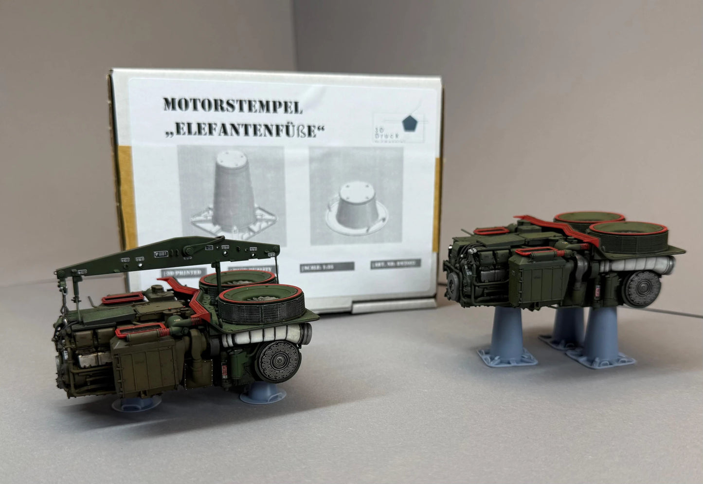 Motorstempel "Elefantenfuß"
