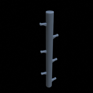 Mast mit Sprossen