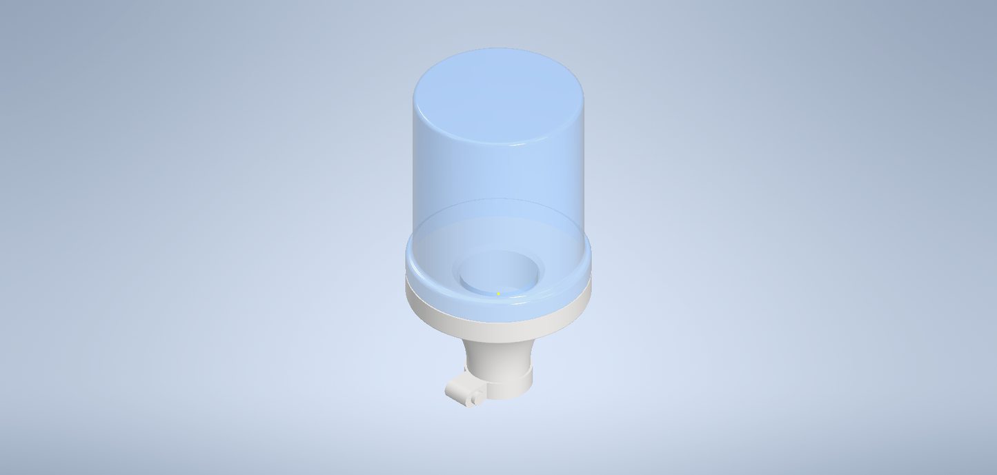 Rundumleuchte Bundeswehr Blau 2