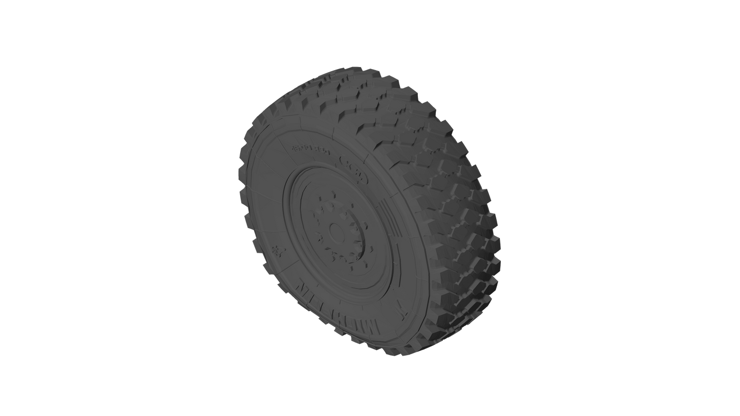 HX2 8x8 "Multi 2" belastete Räder