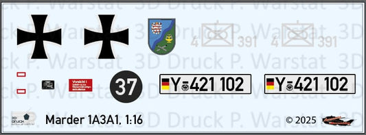 Decalbogen Marder 1A3A1