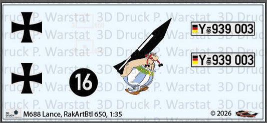 Decalbogen M688 Lance RakArtBtl 650