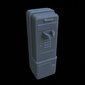 Telefonzelle einzeln
